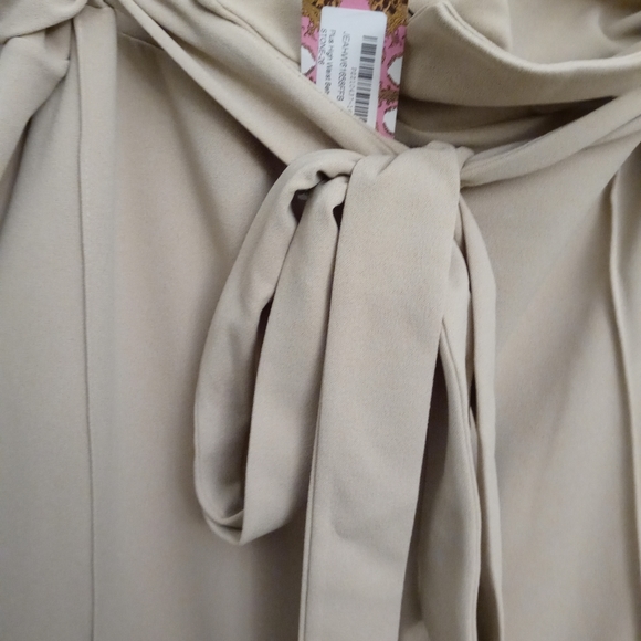 BOOHOO high waist belted wide leg trouser - Picture 5 of 6